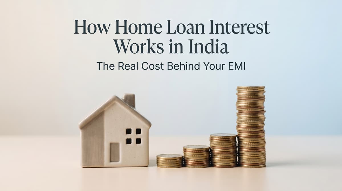 How Does Home Loan Interest Work in India? (With Real ₹ Examples)