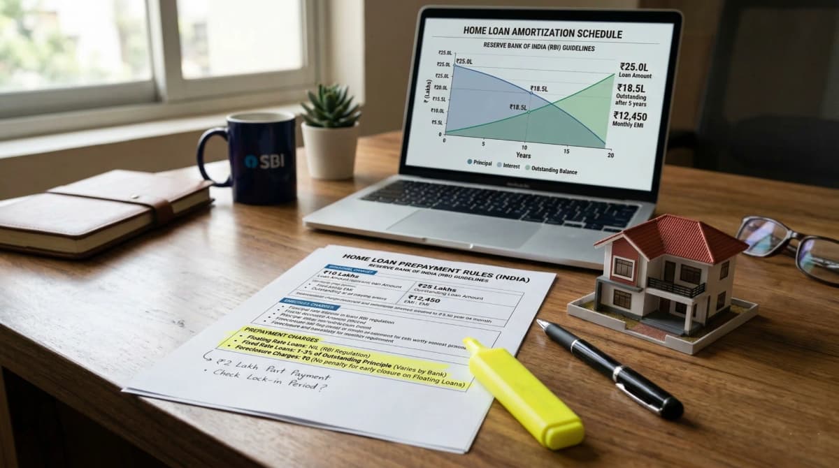 Home Loan Prepayment Rules in India: RBI Guidelines & Charges Explained